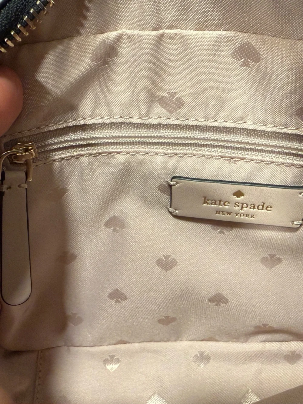 Kate Spade New York Black Leather Camera Crossbody Bag